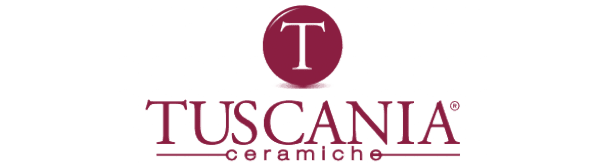 Hier ist das Firmenlogo der Firma Tuscania Cermaiche abgebildet.